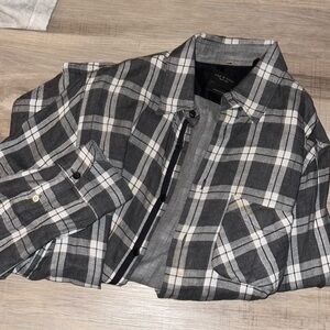 Rag & bone checkered flannel, perfect condition.
